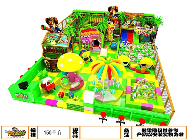 儿童乐园森林绿系列装修设计