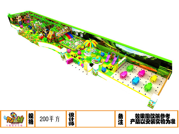 儿童乐园森林绿系列装饰设计