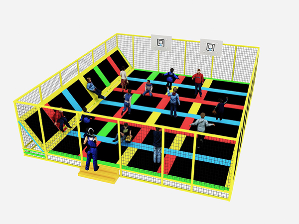 超级蹦床效果图
